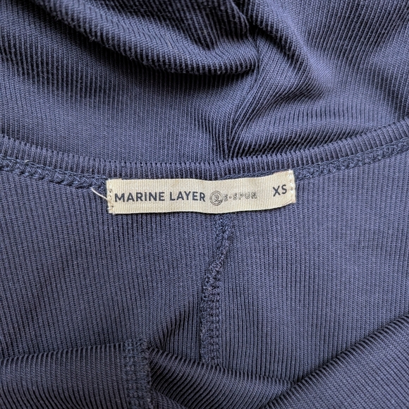 Marine Layer Lexi Rib Lounge Jumpsuit - Picture 4 of 4